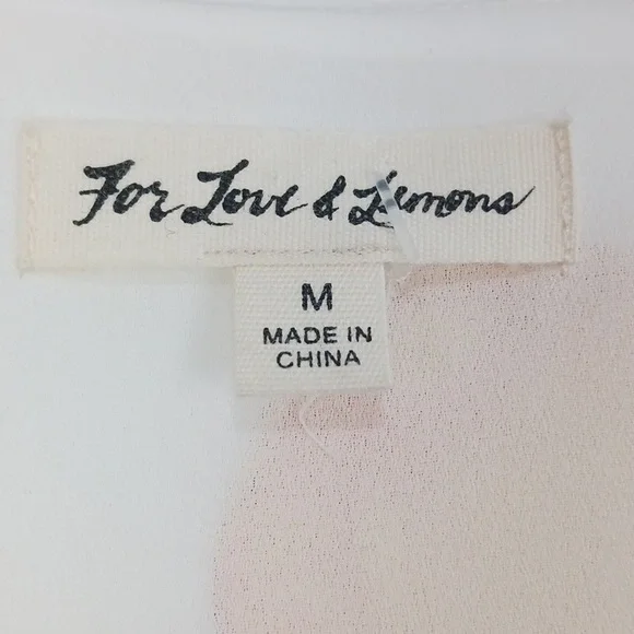 For Love And Lemons Wh Lemon Print W Belt Jumpsuit. - Picture 6 of 11